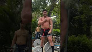 Lumpini Park workout Bangkok Thailand 🇹🇭👊🏽 lumpinipark bangkokthailand workout [upl. by Airotciv178]