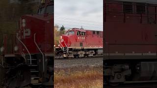 CP 8106 east at the Strathcona road S curve [upl. by Aneed]