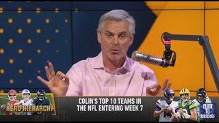 THE HERD  Colin Cowherds SHOCKING Top 10 NFL Teams Ravens Packers Drop Commanders Out Bucs In [upl. by Demeyer]