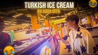 Turkish Icecream wale ko hara diya 😂😂  Yogesh sharma vlogs [upl. by Xam]