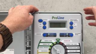 Functions of the Weathermatic ProLine Controller [upl. by Fillian]