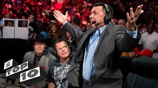 Greatest announcer calls WWE Top 10 June 30 2018 [upl. by Egiarc]