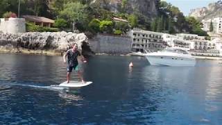 A Fliteboard eFoil morning in Taormina Sicily [upl. by Basile]