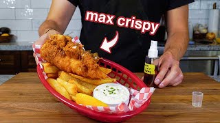 why is this the BEST FISH amp CHIPS recipe on earth [upl. by Sivolc]