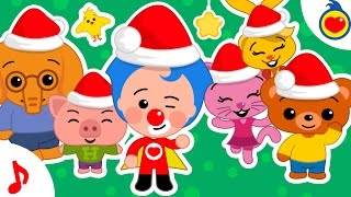 🎄 Navidad Dulce Navidad 🎄 Plim Plim ♫ Canciones Infantiles de Navidad [upl. by Airdnahs150]