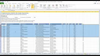 Gestion de liste dans Excel [upl. by Eyt615]