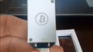 USB ASIC MINER 336 MHs  майнинг биткоинов [upl. by Iba746]