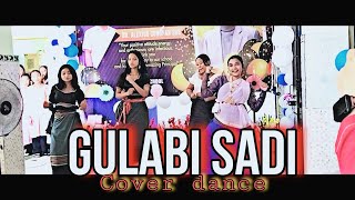 Gulabi Sadi cover dance by Class X  Intas Jz Official [upl. by Rabma]