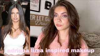 Adriana Lima inspired makeup look [upl. by Devona997]