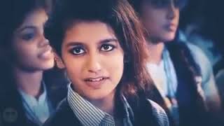 Priya Parkash varrier full song face expression [upl. by Yrrad]