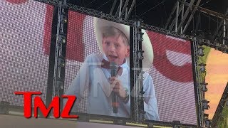 Yodeling Kid Mason Ramsey Performs at Coachella  TMZ [upl. by Stanislas227]