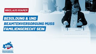 Nikolaus Kramer Besoldung amp und Beamtenversorgung muss familiengerecht sein [upl. by Petromilli630]