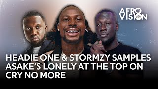 Headie One amp Stormzy samples Asake’s Lonely at the Top on Cry No More [upl. by Stovall]