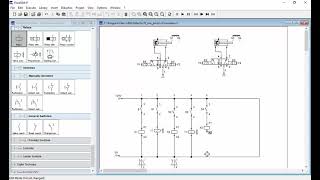 Electro pneumatic circuit A B A B One cycle and Continuous cycles [upl. by Day]