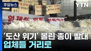 도산 위기 종이 빨대 업체들 거리로환경부는 일회용품 줄이기  YTN [upl. by Nyladnewg138]