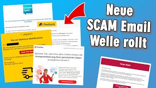 Neuer Email Betrug  wie man einfach SCAM Emails erkennt Anleitung [upl. by Arsuy523]