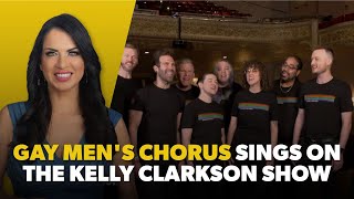 Des Moines Gay Men’s Chorus Gets Invited Onto The Kelly Clarkson Show [upl. by Korten]