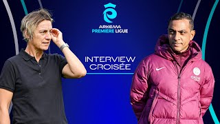 Paris FC  ParisSG  Soubeyrand vs Abriel paroles de coaches [upl. by Alded]