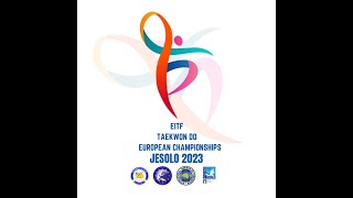 RING 5 European ITF TaekwonDo Championships Jesolo Italy 2023 [upl. by Ledairam]