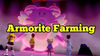 How to farm 100 Armorite Ores Fast  Blissey Hidden Ability  Pokemon Isle of Armor DLC [upl. by Linc]