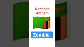 Zambia Flag and National Anthem viralvideo shorts video [upl. by Haslam360]