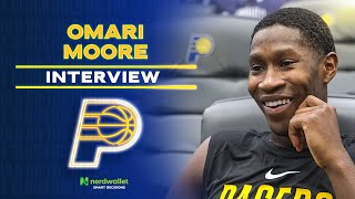 Indiana Pacers PreDraft Workouts Omari Moore OneonOne Interview June 13 2023 [upl. by Elene]