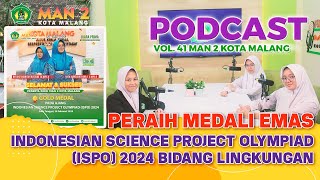 Siswi Peraih Gold Medal Ajang Indonesian Science Project Olympiad ISPO 2024 [upl. by Velda789]