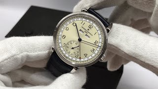 SN C574 Vacheron Constantin HISTORIQUES TRIPLE CALENDRIER 1942 3110V000AB426 [upl. by Laflam]