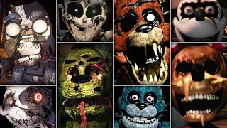 Jumpscares Collection 48  FNAF SB Ruin Dormitabis Treasure Island and more [upl. by Ahselak169]