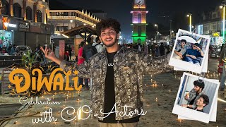 Diwali Celebration with CoActors🎇❤️ IRSHAD MANZOOR [upl. by Rees]