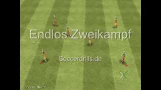 Fußballtraining  Endloser Zweikampf [upl. by Darrey292]