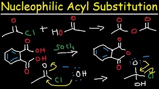 Nucleophilic Acyl Substitution Reaction Mechanism  Carboxylic Acid Derivatives Organic Chemistry [upl. by Sharon]