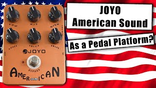 Joyo American Sound  A Pedal As A Pedal Platform [upl. by Leugimsiul]