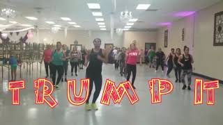 Trump it  Gianluca Vacchi Dance Fitness Coreo [upl. by Airekahs]