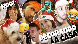 Decoramos NUESTRA CASA de NAVIDAD 🎄☃️🔔 Vlogmas [upl. by Rigby945]