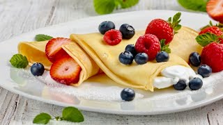 Classic French Crepes A StepbyStep Guide  Easy Recipes Hub [upl. by Carmela620]