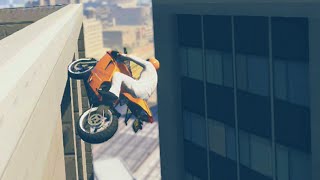 Extraordinary Stunting Bike Race GTA 5 Funny Moments [upl. by Humble]