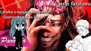 Jujutsu kaisen react rap do kenjaku do castor guerreiro [upl. by Refinnaj]