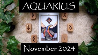 AQUARIUS  November 2024  speak from the heart [upl. by Lig]