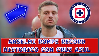 Anselmi Rompe Record Historico Al Sumar La Mayor Cantidad De Puntos En Un Solo Torneo Con Cruz Azul [upl. by Kawai]