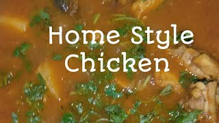 Home Style Chicken Chicken Recipe  Assamese Kitchen [upl. by Amerak]