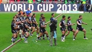 NZ Kiwis Haka  20131123  RLWC SemiFinal [upl. by Haduj]