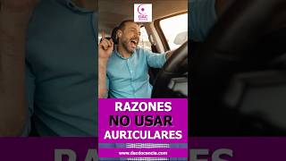 Experto Nos Da Las Razones de No Usar Auriculares Mientras Conduces conducciónsegura carnetcoche [upl. by Nattirb61]