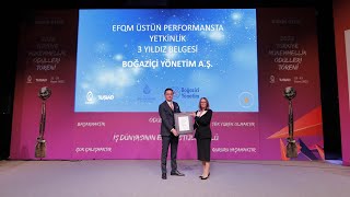 ⭐⭐⭐ EFQM Mükemmellik Modelinde 3 Yıldız Belgesi Alan İlk Tesis Yönetim Şirketi Olduk 🎥 [upl. by Essirehc]