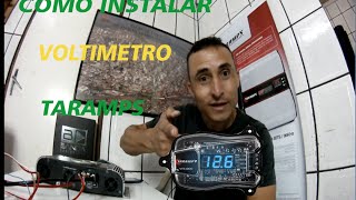 Como instalar voltimetro taramps vtr 1200 playsound [upl. by Eniamor]