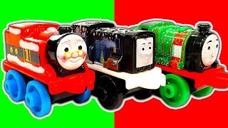 Thomas MINIS Christmas Surprise Toy Advent Calendar amp Custom Gold Thomas Hack [upl. by Priebe]