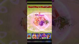 Raged barbarian king vs raged pekka clashofclans clashroyale gaming coc [upl. by Lonna]