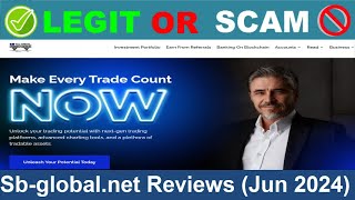 Sb global net Reviews  Jun 2024 Beware of Scam Watch Now [upl. by Inamik]