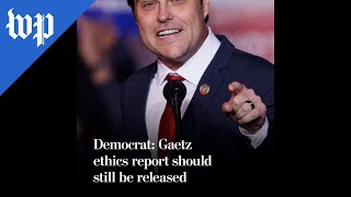 Democrat Gaetz ethics report should still be released [upl. by Heyman403]