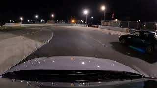 Kona N vs Surbaru WRX Hits Wall [upl. by Sylera]